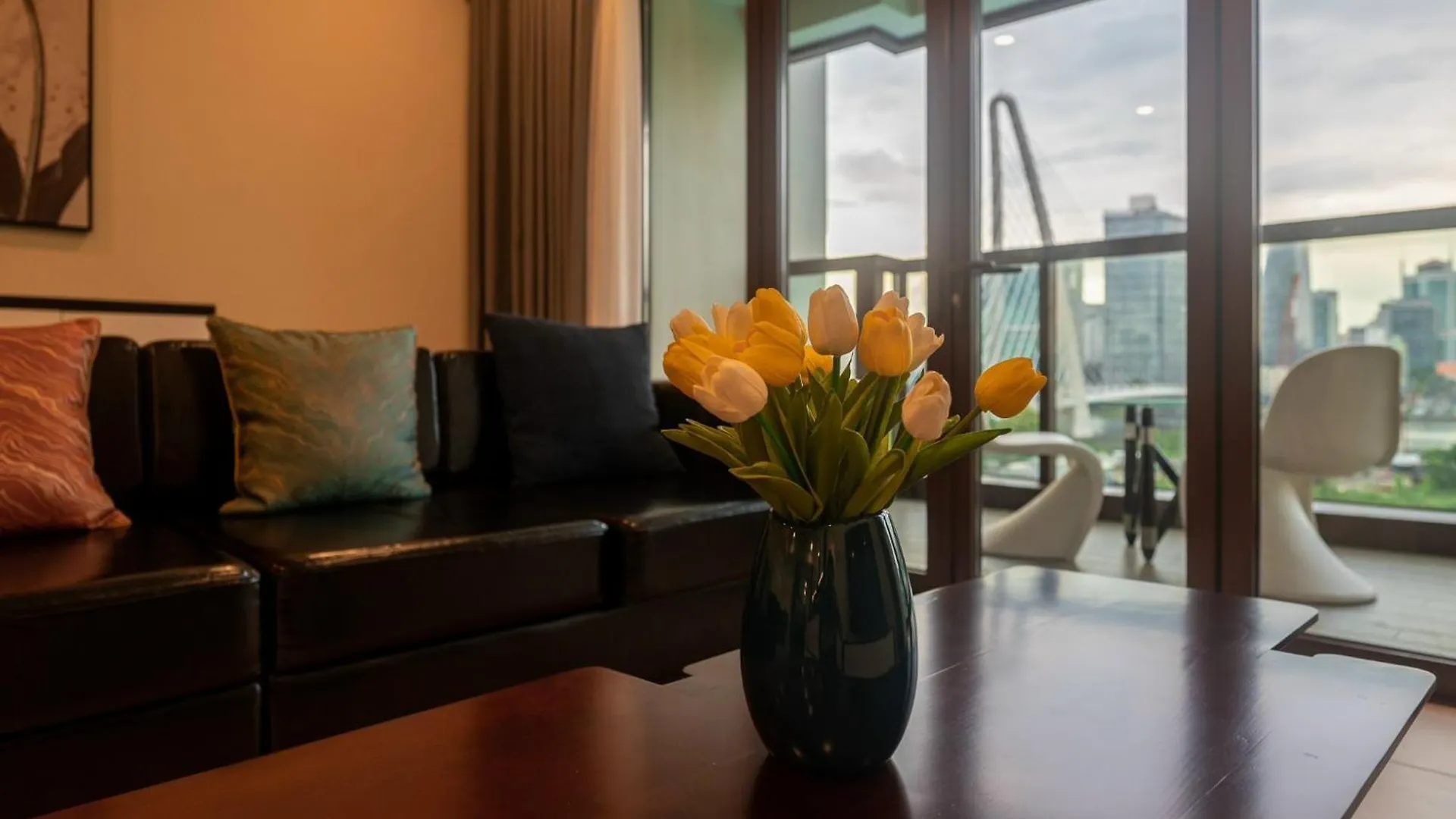 Apartment The Galleria Thu Thiem - Panorama Sky View Ho Chi Minh City