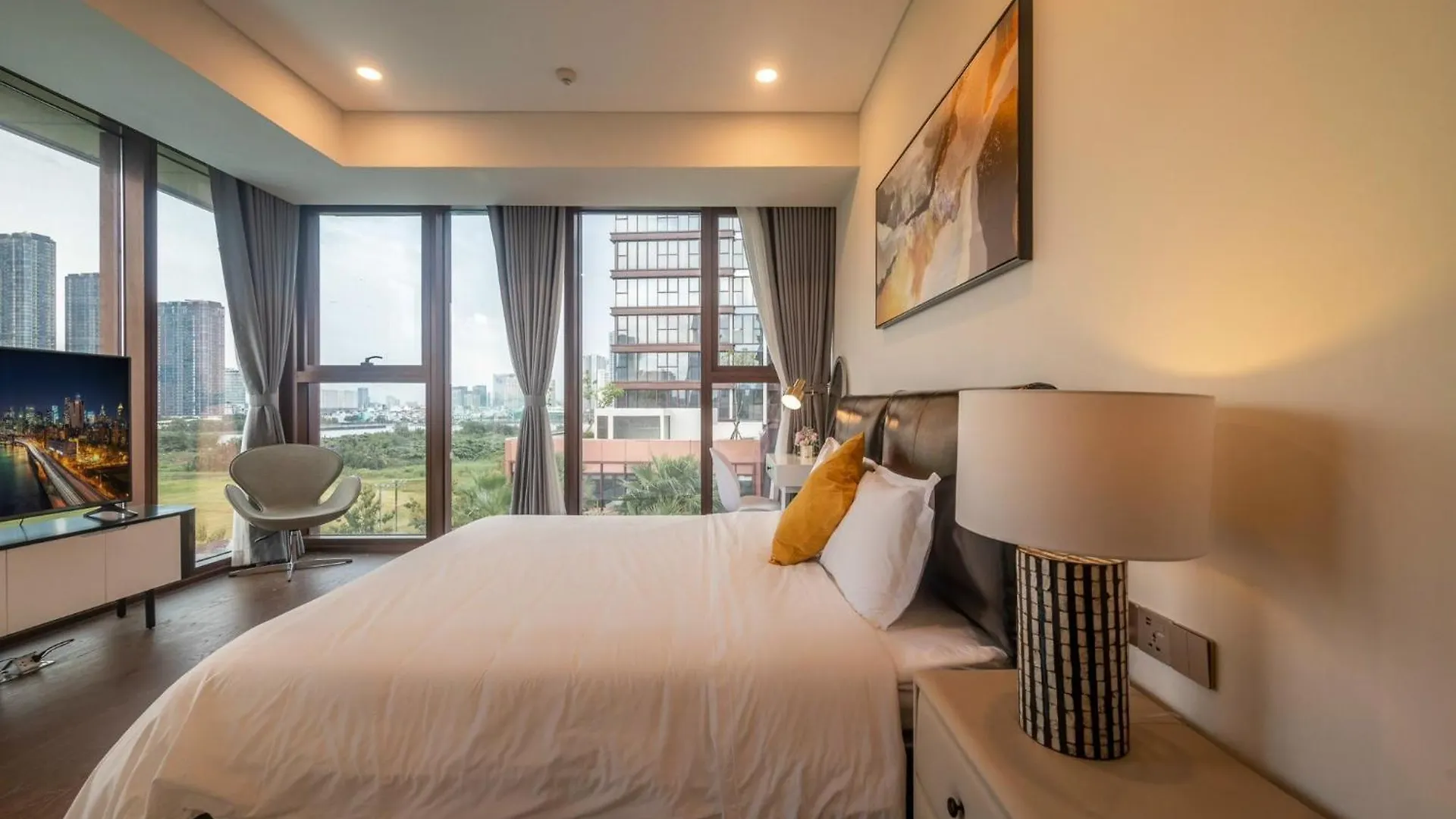 Apartment The Galleria Thu Thiem - Panorama Sky View Ho Chi Minh City
