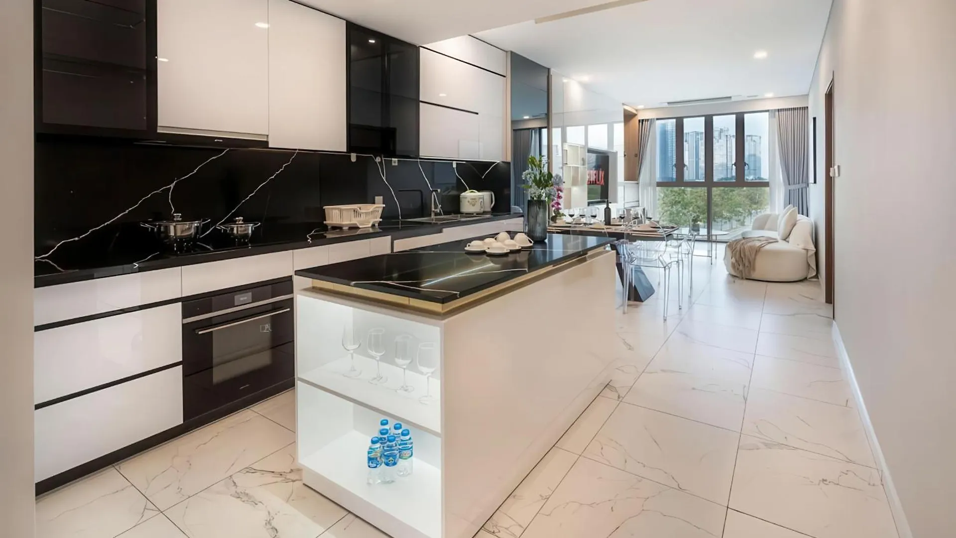 Apartment The Galleria Thu Thiem - Panorama Sky View Ho Chi Minh City