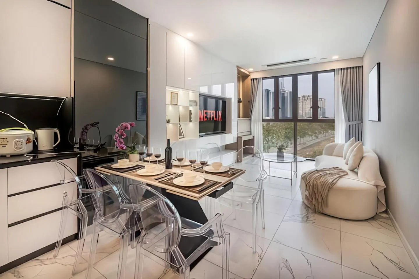 Apartment The Galleria Thu Thiem - Panorama Sky View Ho Chi Minh City Vietnam